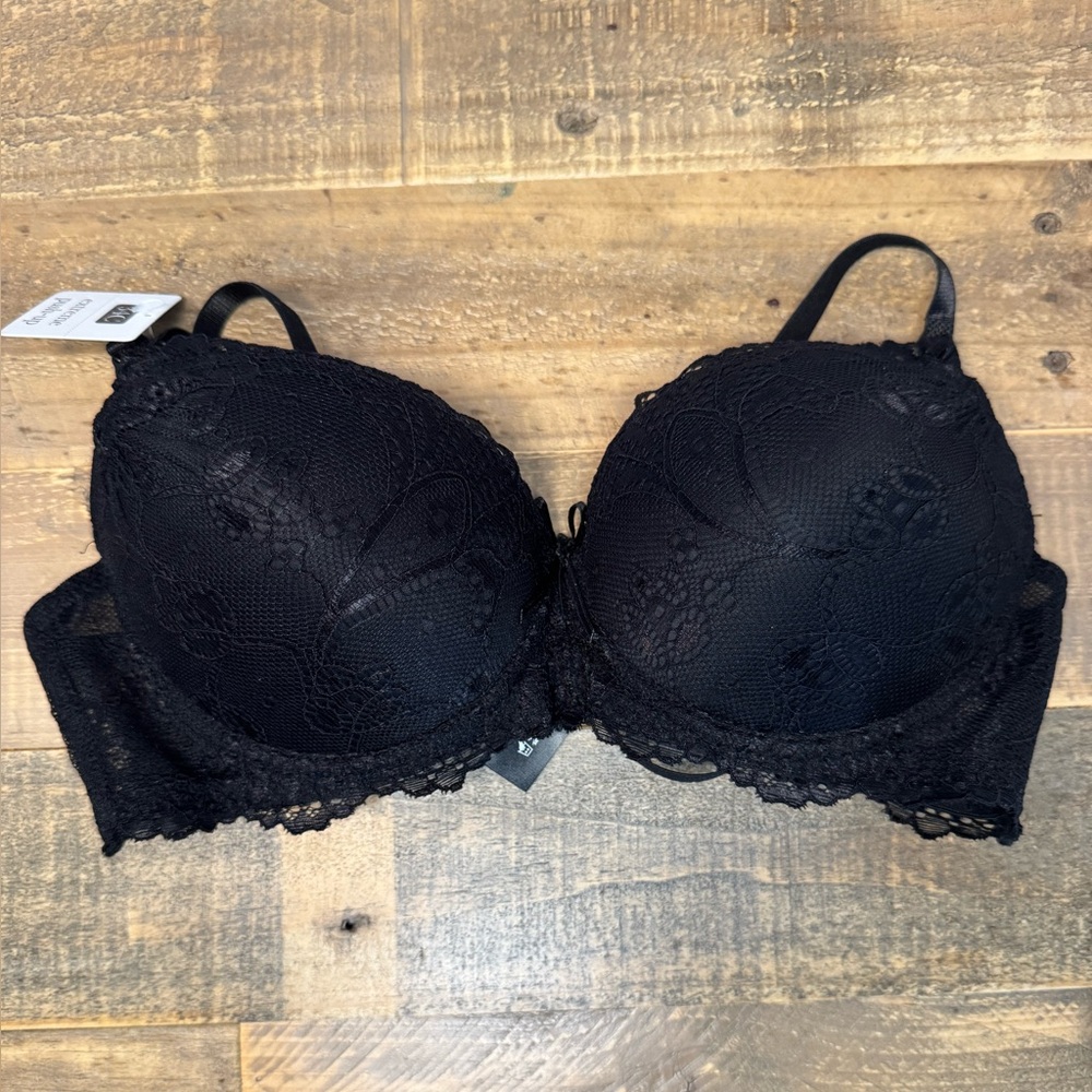 On The Daily Push Up Bra - Black

Size: 34c